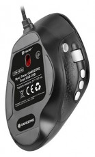 Tracer Snail GameZone 6400 DPI RGB USB optikai fekete vezetékes egér Iroda és számítástechnika - Egér - Vezetékes egér - 497864