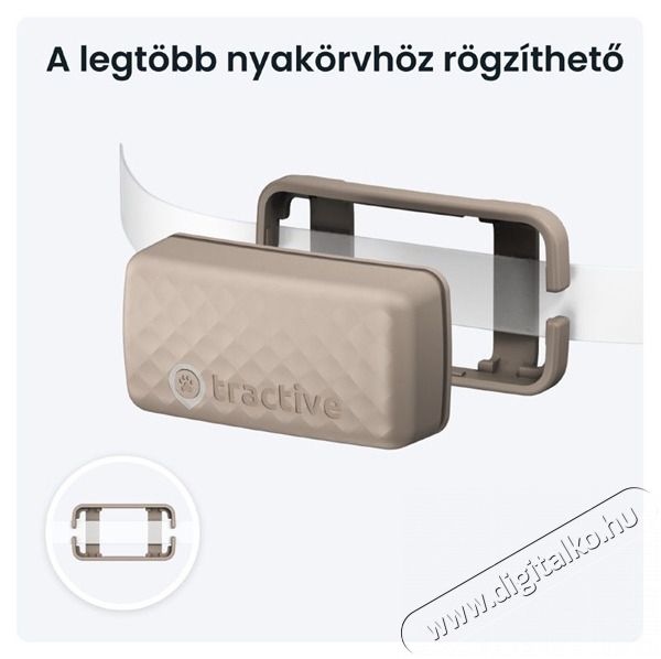 TRACTIVE Tractive GPS CAT Mini barna macska GPS nyomk&ouml;vető &eacute;s tev&eacute;kenys&eacute;gfigyelő H&aacute;ztart&aacute;s / Otthon / K&uuml;lt&eacute;r - Egy&eacute;b h&aacute;ztart&aacute;si term&eacute;k - 501900