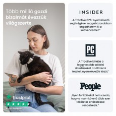 TRACTIVE Tractive GPS CAT Mini barna macska GPS nyomk&ouml;vető &eacute;s tev&eacute;kenys&eacute;gfigyelő H&aacute;ztart&aacute;s / Otthon / K&uuml;lt&eacute;r - Egy&eacute;b h&aacute;ztart&aacute;si term&eacute;k - 501900
