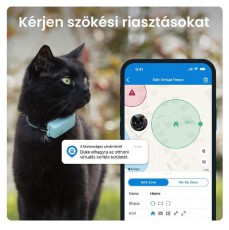 TRACTIVE Tractive GPS CAT Mini menta macska GPS nyomk&ouml;vető &eacute;s tev&eacute;kenys&eacute;gfigyelő H&aacute;ztart&aacute;s / Otthon / K&uuml;lt&eacute;r - Egy&eacute;b h&aacute;ztart&aacute;si term&eacute;k - 501902