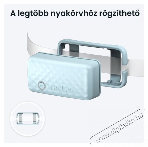 TRACTIVE Tractive GPS CAT Mini menta macska GPS nyomk&ouml;vető &eacute;s tev&eacute;kenys&eacute;gfigyelő H&aacute;ztart&aacute;s / Otthon / K&uuml;lt&eacute;r - Egy&eacute;b h&aacute;ztart&aacute;si term&eacute;k - 501902