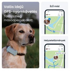 TRACTIVE Tractive GPS DOG 6 menta kutya GPS nyomkövető és tevékenységfigyelő Háztartás / Otthon / Kültér - Egyéb háztartási termék - 501906