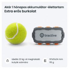 TRACTIVE Tractive GPS DOG XL Adventure Edition kutya GPS nyomkövető és tevékenységfigyelő Háztartás / Otthon / Kültér - Egyéb háztartási termék - 501904