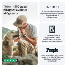 TRACTIVE Tractive GPS DOG XL Adventure Edition kutya GPS nyomkövető és tevékenységfigyelő Háztartás / Otthon / Kültér - Egyéb háztartási termék - 501904