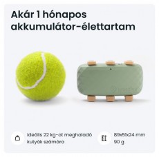 TRACTIVE Tractive GPS DOG XL zöld kutya GPS nyomkövető és tevékenységfigyelő Háztartás / Otthon / Kültér - Egyéb háztartási termék - 501903