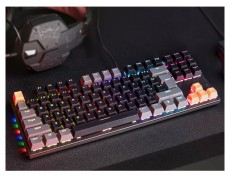 Tracer Blade 87 GameZone US USB fekete mechanikus billentyűzet Iroda és számítástechnika - Billentyűzet / billentyűzet szett - Vezetékes - 514627