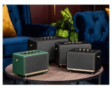 Tracer M45 Classic fekete-arany Bluetooth hangszóró Audio-Video / Hifi / Multimédia - Hordozható, vezeték nélküli / bluetooth hangsugárzó - Hordozható, vezeték nélküli / bluetooth hangsugárzó - 514423