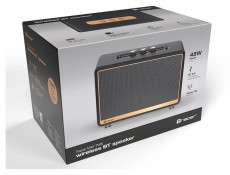 Tracer M45 Classic fekete-arany Bluetooth hangszóró Audio-Video / Hifi / Multimédia - Hordozható, vezeték nélküli / bluetooth hangsugárzó - Hordozható, vezeték nélküli / bluetooth hangsugárzó - 514423