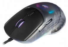 Tracer Neon GameZone USB RGB fekete/átlátszó egér Iroda és számítástechnika - Egér - Vezetékes egér - 514628