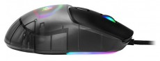 Tracer Neon GameZone USB RGB fekete/átlátszó egér Iroda és számítástechnika - Egér - Vezetékes egér - 514628