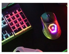 Tracer Neon GameZone USB RGB fekete/átlátszó egér Iroda és számítástechnika - Egér - Vezetékes egér - 514628