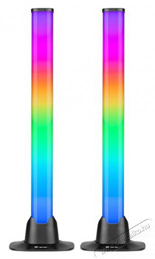 Tracer TRAOSW47008 Ambience Smart Desk 5 W/10 világítási mód/USB/Bluetooth 5.0/RGB világítás/fekete/gamer/asztali lámpa Háztartás / Otthon / Kültér - Világítás / elektromosság - Asztali lámpa - 514949