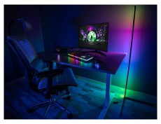 Tracer TRAOSW47253 Ambience Smart Corner 5 W/12 háttérvilágítási mód/RGB világítás/fekete/gamer saroklámpa Háztartás / Otthon / Kültér - Világítás / elektromosság - Asztali lámpa - 514947