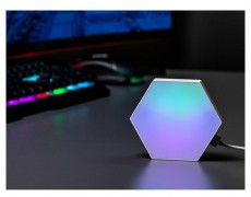 Tracer TRAOSW47256 Ambience Smart Hexagon 9 W/Bluetooth 5.0/Wi-Fi/RGB világítás/fehér/gamer/fali lámpa szett Háztartás / Otthon / Kültér - Világítás / elektromosság - Asztali lámpa - 514951
