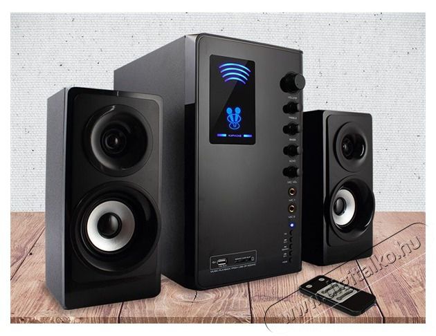 Tracer Tumba 2.1 fekete asztali hangsz&oacute;r&oacute; Iroda &eacute;s sz&aacute;m&iacute;t&aacute;stechnika - PC hangsz&oacute;r&oacute; / hangfal - 514629