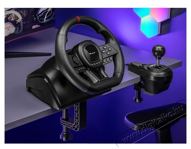Tracer TRAJOY47345 SimRacer GameZone PS4/PC/Xbox One/Series/Nintendo Switch 6 az 1-ben korm&aacute;ny szett Iroda &eacute;s sz&aacute;m&iacute;t&aacute;stechnika - J&aacute;t&eacute;k konzol - Kieg&eacute;sz&iacute;tő - 515898
