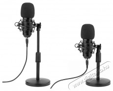 Tracer TRAMIC46788 Premium Pro USB fekete kondenzációs mikrofon POP szűrővel Fotó-Videó kiegészítők - Mikrofon - Ének és hangszer mikrofon - 516041