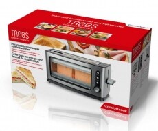 Trebs 99320 Transparent infrared toaster átlátszó infrás kenyérpirító Konyhai termékek - Konyhai kisgép (sütés / főzés / hűtés / ételkészítés) - Kenyérpirító - 296853
