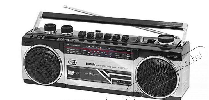 Trevi RR501 bluetooth hordozható kazettás magnó Audio-Video / Hifi / Multimédia - Rádió / órás rádió - Hordozható, zseb-, táska rádió - 352818