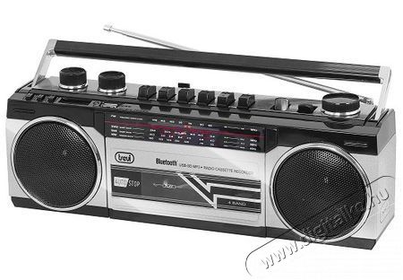 Trevi RR501 bluetooth hordozható kazettás magnó Audio-Video / Hifi / Multimédia - Rádió / órás rádió - Hordozható, zseb-, táska rádió - 352818