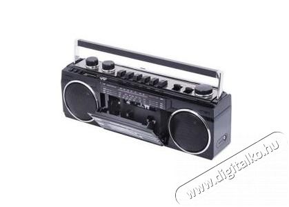 Trevi RR501 bluetooth hordozható kazettás magnó Audio-Video / Hifi / Multimédia - Rádió / órás rádió - Hordozható, zseb-, táska rádió - 352818