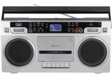 Trevi RR504 Bluetooth hordozható kazettás rádió - ezüst Audio-Video / Hifi / Multimédia - Rádió / órás rádió - Hordozható, zseb-, táska rádió - 352819