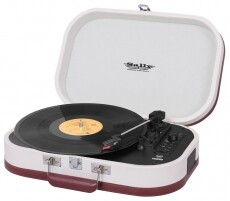 Trevi TT 1020BT Bluetooth lemezlejátszó - bézs Audio-Video / Hifi / Multimédia - Bakelit lemezjátszó - Bakelit lemezjátszó - 352821