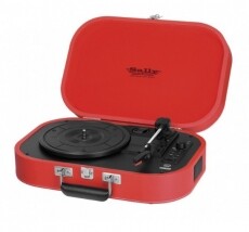 Trevi TT 1020BT Lemezjátszó Bluetooth - piros Audio-Video / Hifi / Multimédia - Bakelit lemezjátszó - Bakelit lemezjátszó - 352824