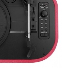 Trevi TT 1020BT Lemezjátszó Bluetooth - piros Audio-Video / Hifi / Multimédia - Bakelit lemezjátszó - Bakelit lemezjátszó - 352824