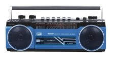 Trevi RR501 Hordozható kazettás rádió - kék Audio-Video / Hifi / Multimédia - Rádió / órás rádió - Hordozható, zseb-, táska rádió - 352816