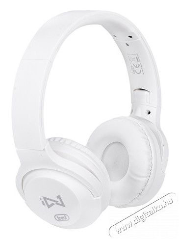 Trevi DJ 601 M fejhallgató headsettel - fehér Audio-Video / Hifi / Multimédia - Fül és Fejhallgatók - Fejhallgató mikrofonnal / headset - 367030