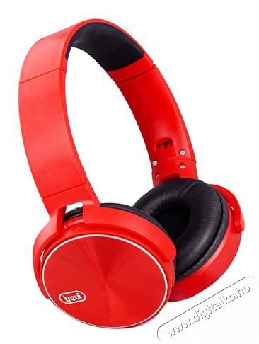 Trevi DJ 12E50 BT-R Bluetooth fejhallgató Audio-Video / Hifi / Multimédia - Fül és Fejhallgatók - Fejhallgató mikrofonnal / headset - 382679