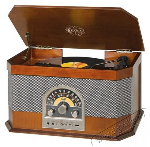 Trevi TT 1040 Wood Lemezjátszó Audio-Video / Hifi / Multimédia - Bakelit lemezjátszó - Bakelit lemezjátszó - 468165