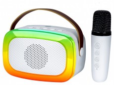 Trevi XR8A01 hordozható fehér gyermek Bluetooth party box Audio-Video / Hifi / Multimédia - Party / DJ termék - Party termék - 495135