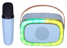 Trevi XR8A01 hordozható kék gyermek Bluetooth party box Audio-Video / Hifi / Multimédia - Party / DJ termék - Party termék - 495136