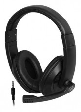 Trevi SK 647 P4 fekete headset Audio-Video / Hifi / Multimédia - Fül és Fejhallgatók - Fejhallgató mikrofonnal / headset - 496779