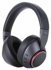 Trevi DJ 12E90 ANC BT fekete Bluetooth fejhallgató Audio-Video / Hifi / Multimédia - Fül és Fejhallgatók - Fejhallgató - 499871