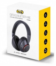 Trevi DJ 12E90 ANC BT fekete Bluetooth fejhallgató Audio-Video / Hifi / Multimédia - Fül és Fejhallgatók - Fejhallgató - 499871