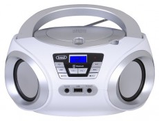 Trevi CMP 544BT hordozható fehér Bluetooth/FM/USB/AUX/CD boombox Audio-Video / Hifi / Multimédia - Hordozható CD / DVD / Multimédia készülék - Hordozható CD / Multimédia rádiómagnó / Boombox - 500457