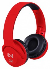 Trevi DJ 601 M piros mikrofonos sztereó fejhallgató Audio-Video / Hifi / Multimédia - Fül és Fejhallgatók - Fejhallgató - 500586
