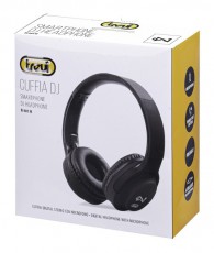 Trevi DJ 601 M piros mikrofonos sztereó fejhallgató Audio-Video / Hifi / Multimédia - Fül és Fejhallgatók - Fejhallgató - 500586