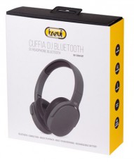 Trevi DJ12E45 BT Bluetooth fekete fejhallgató Audio-Video / Hifi / Multimédia - Fül és Fejhallgatók - Fejhallgató - 500410