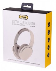 Trevi DJ12E45 BT Bluetooth krém fejhallgató Audio-Video / Hifi / Multimédia - Fül és Fejhallgatók - Fejhallgató - 500411