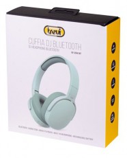 Trevi DJ12E45 BT Bluetooth zöld fejhallgató Audio-Video / Hifi / Multimédia - Fül és Fejhallgatók - Fejhallgató - 500404