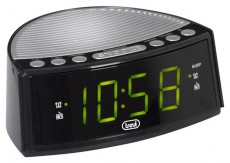 Trevi RC 846D fekete órás rádió Audio-Video / Hifi / Multimédia - Rádió / órás rádió - Ébresztőórás rádió - 500439