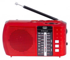Trevi RA 7F20 akkumulátoros BT/USB piros rádió Audio-Video / Hifi / Multimédia - Rádió / órás rádió - Asztali rádió - 507494