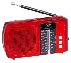 Trevi RA 7F20 akkumulátoros BT/USB piros rádió Audio-Video / Hifi / Multimédia - Rádió / órás rádió - Asztali rádió - 507494