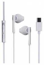 Trevi HMP 700C USB-C fehér mikrofonos fülhallgató Audio-Video / Hifi / Multimédia - Fül és Fejhallgatók - Fülhallgató mikrofonnal / headset - 515879