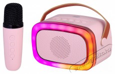 Trevi XR8A01 hordozható rózsaszín gyermek party hangszóró Audio-Video / Hifi / Multimédia - Hordozható, vezeték nélküli / bluetooth hangsugárzó - Hordozható, vezeték nélküli / bluetooth hangsugárzó - 515836