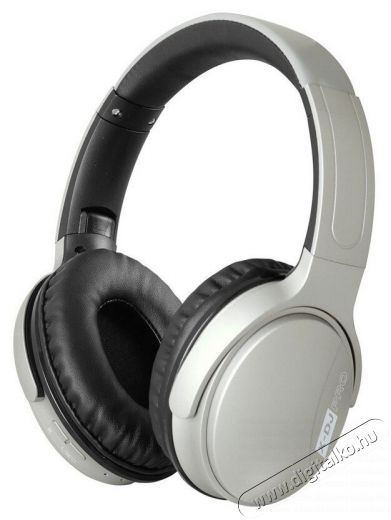 Trevi XDJ1301 PRO fejhallgató bluetooth headsettel - titán Audio-Video / Hifi / Multimédia - Fül és Fejhallgatók - Fejhallgató mikrofonnal / headset - 367028